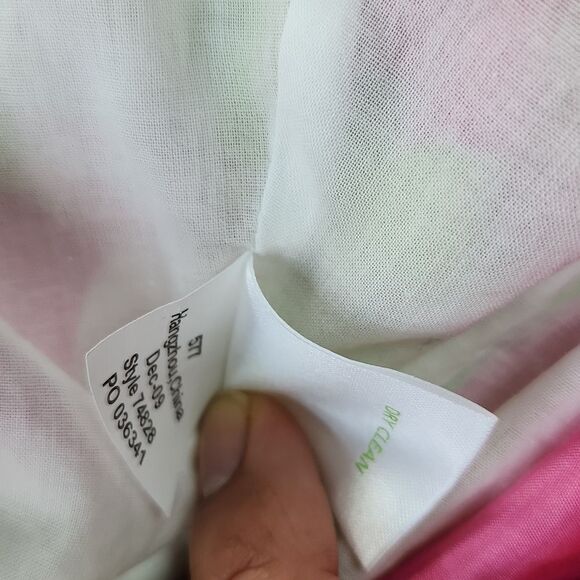 Lilly Pulitzer Blair‎ Silk Dress strapless Ruffle hem in Hot Pink size 6 Small - Picture 10 of 12